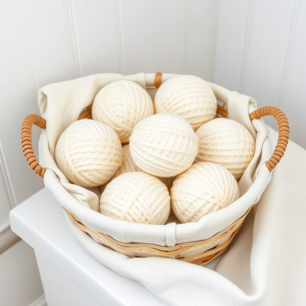 Wool Dryer Balls — Set of 6