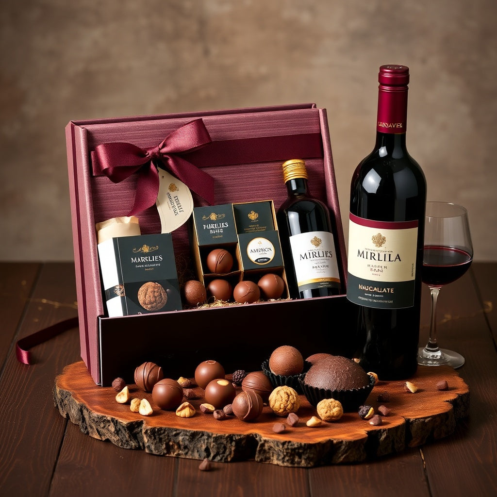 Chocolate & Wine Indulgence Box