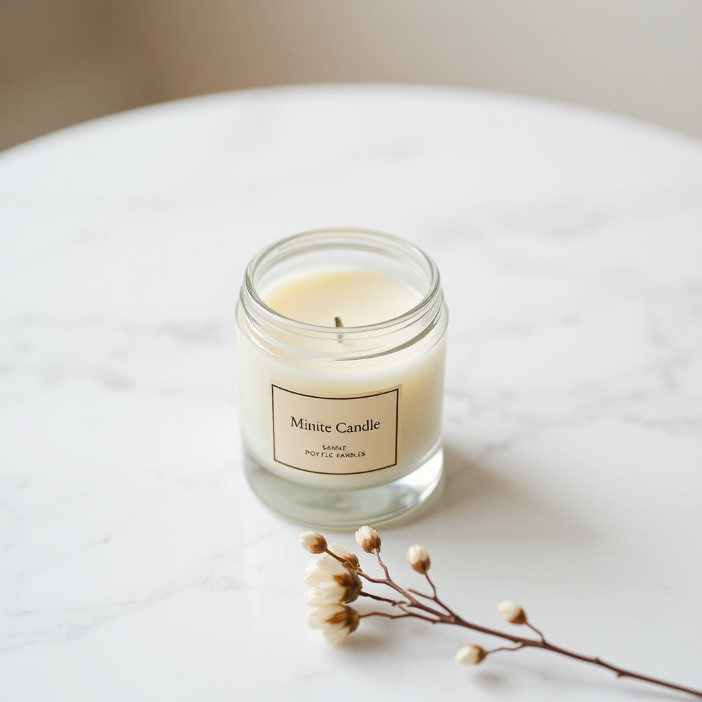 Mini Soy Candle — Gold Lid