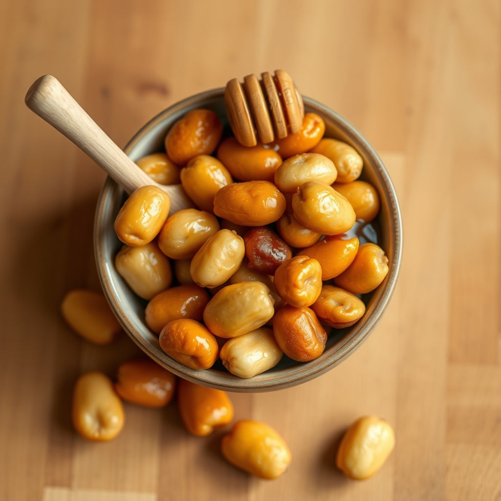 Honey-Roasted Macadamias