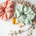 Luxury Silk Scrunchie & Skincare Set