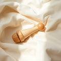 Wooden Baby Rattle — Natural Beech - Kakwanzi